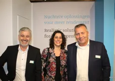 Silvia Janssen has been appointed CEO of the online trading platform Service2Fruit on 1 February. In the photo with Peter Stafleu and Jan Oosterom, Best of Four.